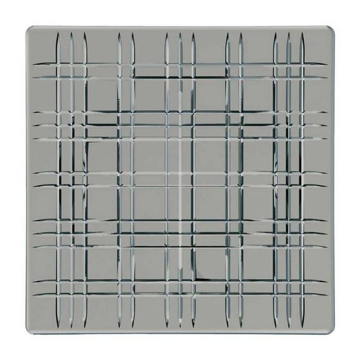 Блюдо квадратное Nachtmann SQUARE 28x28 см дымчатое
