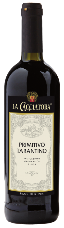 Итальянское вино La Cacciatora Primitivo Tarantino IGT красное сухое