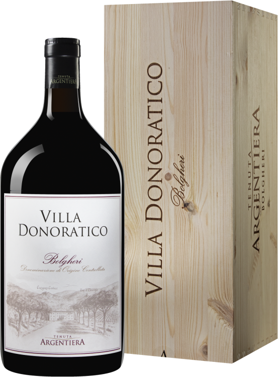 Итальянское вино Villa Donoratico 3L в подарочной упаковке