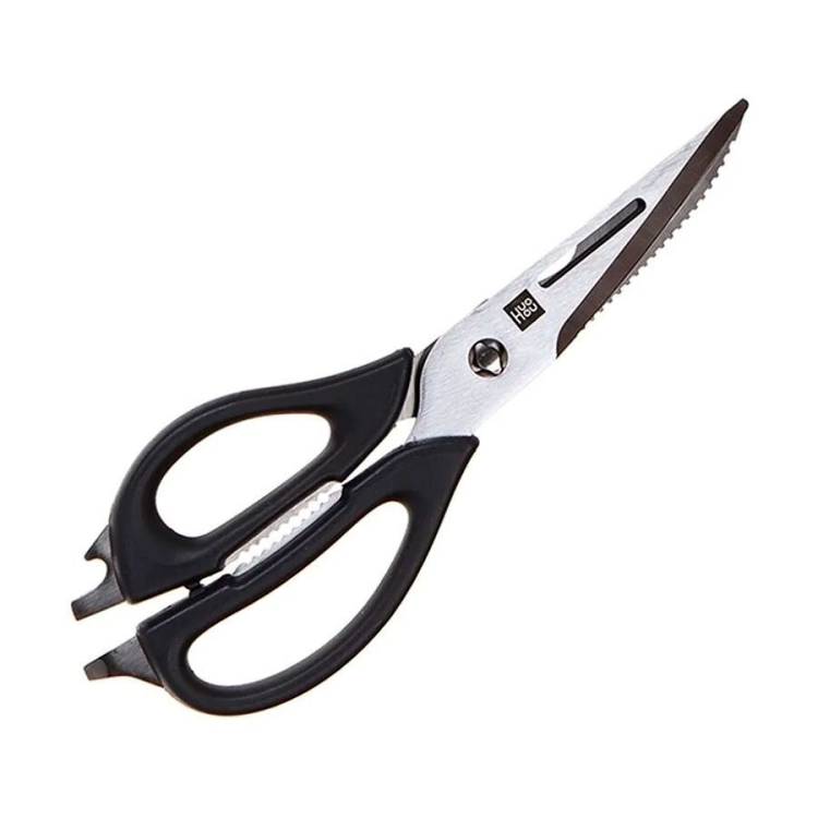 Многофункциональные кухонные ножницы Xiaomi Mi HuoHou Versatile Kitchen Scissors HU0062 Black RUS