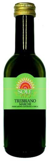 Итальянское вино Caldirola, Sole Vivo Trebbiano Marche белое сухое