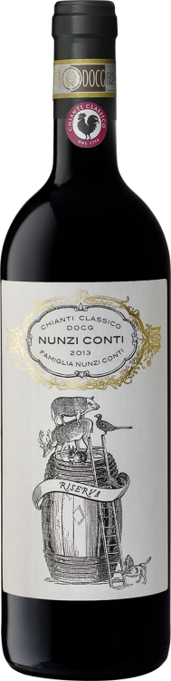 Итальянское вино Nunzi Conti Chianti Classico Riserva красное сухое выдержанное