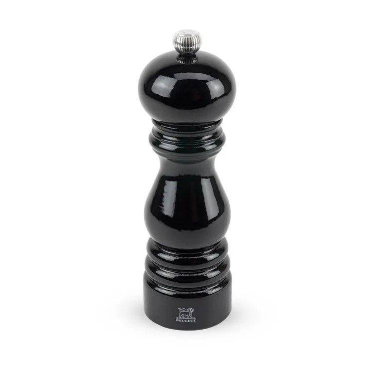 Мельница механическая для соли Peugeot Paris in black lacquered,18 см