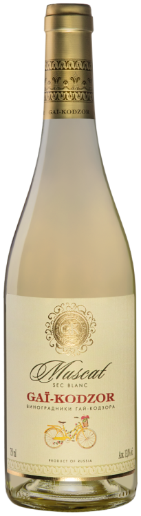 Вино Muscat sec blanc Gai-Kodzor белое