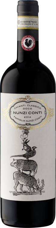 Итальянское вино Nunzi Conti Chianti Classico красное сухое