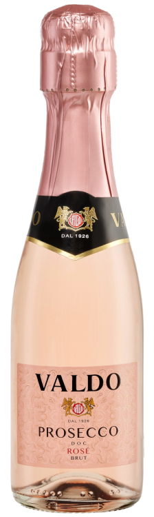 Игристое вино Valdo Rosè Brut Prosecco DOC 0,2 l розовое брют
