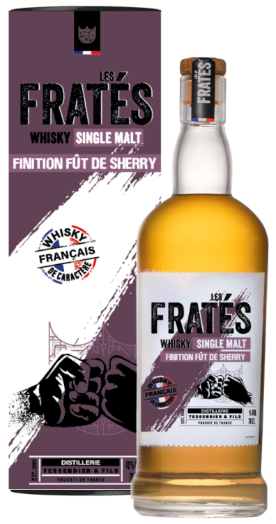WHISKY LES FRATES Single Malt Finition fût de Sherry in gift box WHISKY LES FRATES Single Malt Finition fût de Sherry in gift box