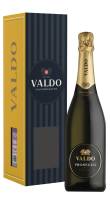 Игристое вино Valdo Prosecco Extra Dry белое сухое в подарочной упаковке