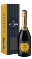 Игристое вино Valdo, Сuvee I Magredi Prosecco Extra Dry белое сухое в подарочной упаковке