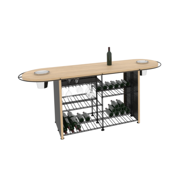 Дегустационный стол Architecture Intérieure du Vin Tasting counter 224 см