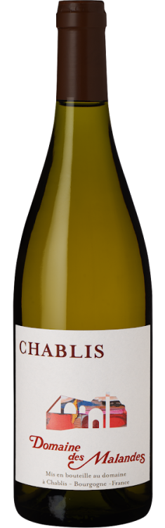 Французское вино Chablis Domaine des Malandes белое сухое