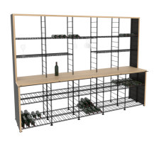 Винная лавка Architecture Intérieure du Vin Wine Merchant 305 см