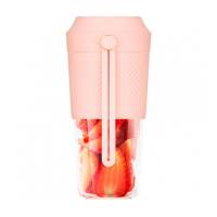 Портативный блендер (джусер) Solove Juicer 330мл, розовый