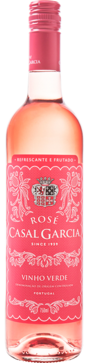 Португальское вино Casal Garcia Rose розовое полусухое