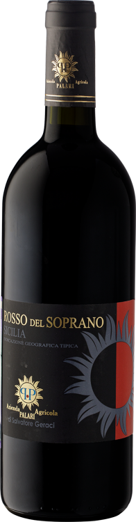 Итальянское вино Rosso del Soprano красное сухое
