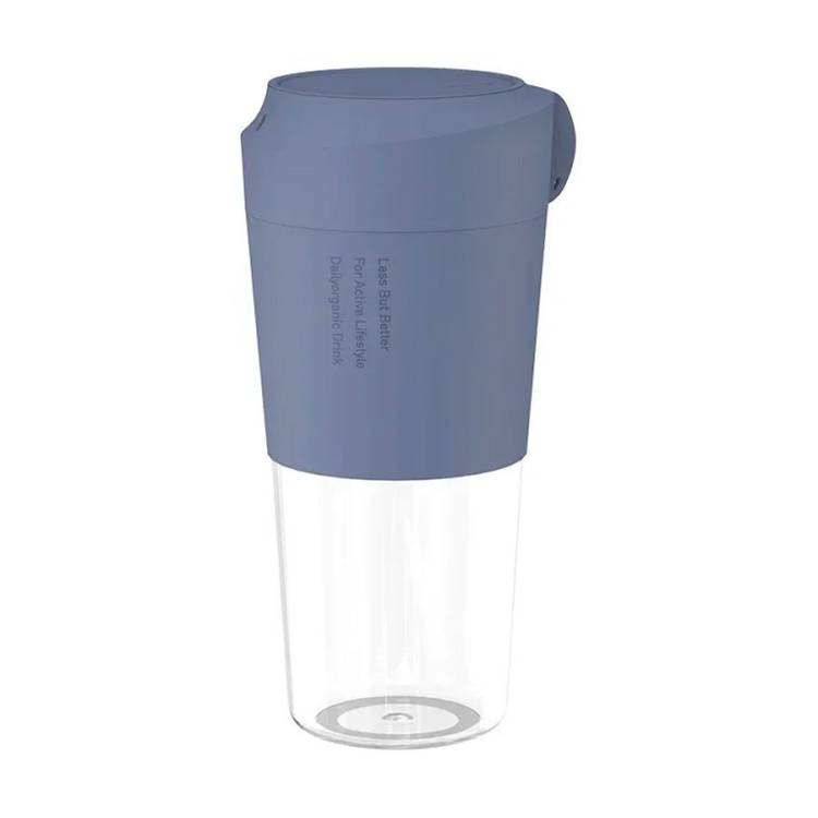 Портативный блендер (джусер) Solove Juicer 330 мл, магнитная зарядка, синий