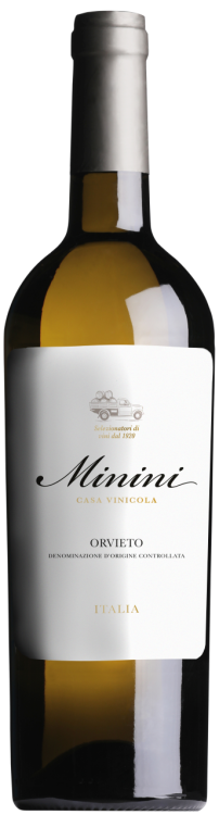 Итальянское вино Orvieto Minini белое сухое
