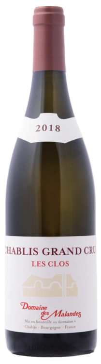 Французское вино Chablis Grand Cru Les Clos Domaine des Malandes белое сухое