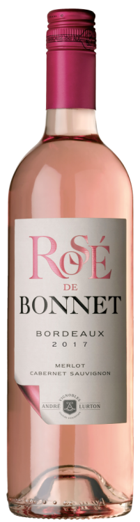 Французское вино Rose de Bonnet розовое сухое