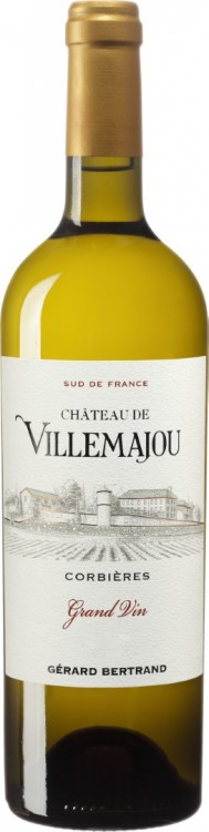 Французское вино Gerard Bertrand Château de Villemajou белое сухое