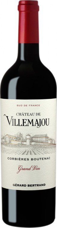 Французское вино Gerard Bertrand Château de Villemajou красное сухое