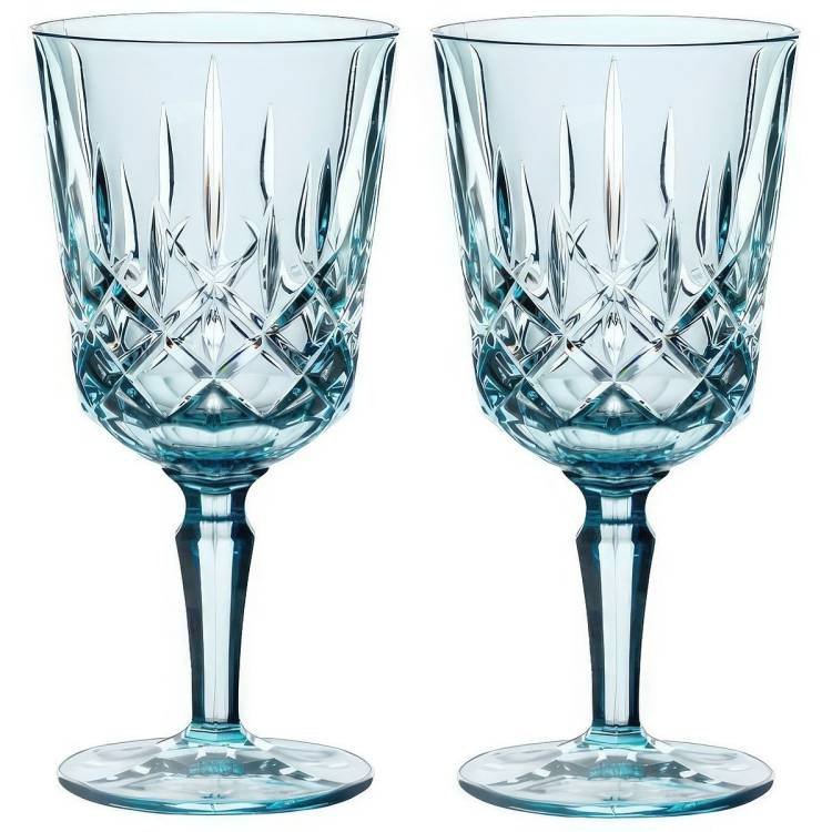Набор бокалов для вина NACHTMANN NOBLESSE Colors 355 мл, голубой, 2 шт.