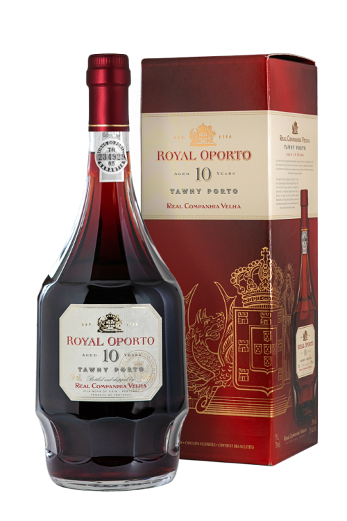 Real Companhia Velha Royal Oporto 10 лет выдержки в подарочной упаковке