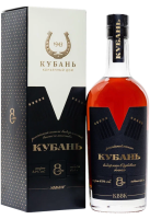 Российский коньяк КВВК "Кубань" 8 лет 
