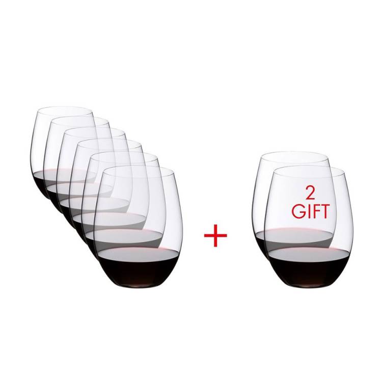 Бокалы для красного вина Riedel "O" Wine Tumbler Cabernet/Merlot 8 шт.
