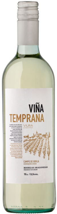 Испанское вино Vina Temprana Viura белое сухое