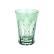 Стакан TAJIMA GLASS с узором Тама Ярай , 240 мл, зеленый, 1 шт