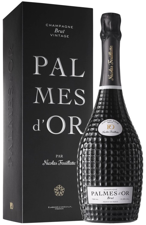 Шампанское Nicolas Feuillatte Palmes d’Or Brut в подарочной упаковке
