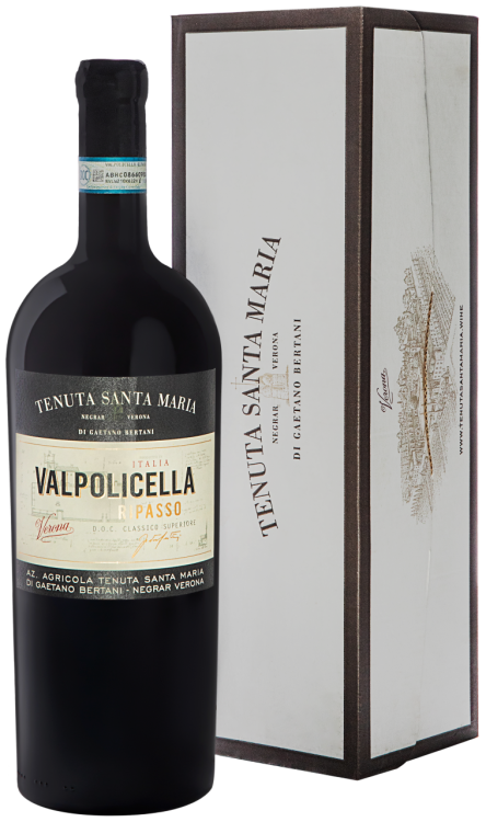 Итальянское вино Valpolicella Ripasso Classico Superiore 1,5l в подарочной упаковке