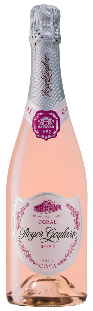 Кава розовая брют. Шампанское Cava Rose Brut. Вино игристое кава Роджер розовое. Cava шампанское брют Роддер. Roger Goulart шампанское