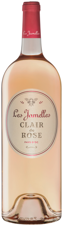 Французское вино Les Jamelles Clair de Rose 1,5L розовое сухое