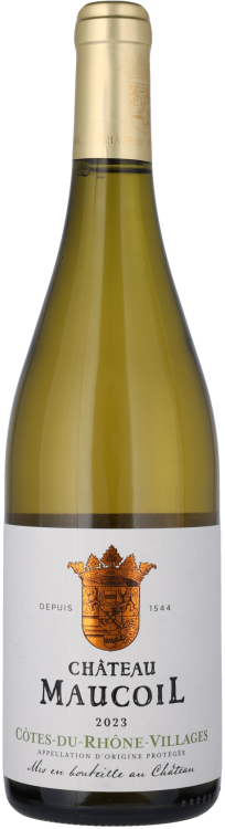 Французское вино Chateau Maucoil Cotes-du-Rhone-Villages белое сухое