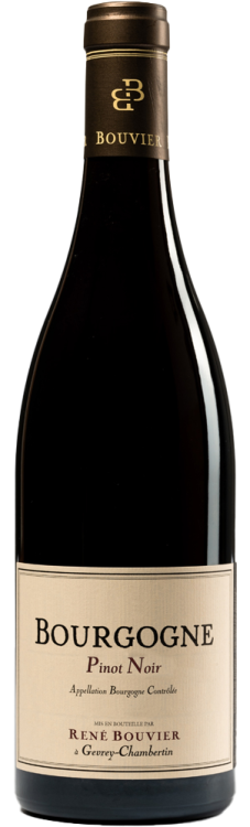 Французское вино Domaine Rene Bouvier, Bourgogne Pinot Noir красное сухое