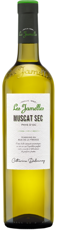 Французское вино Les Jamelles Muscat Sec белое сухое
