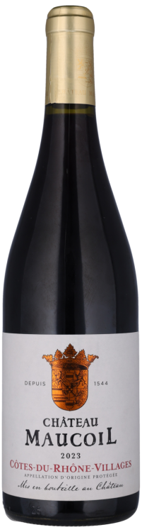 Французское вино Chateau Maucoil Cotes-du-Rhone-Villages красное сухое