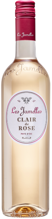 Французское вино Les Jamelles Clair de Rose розовое сухое