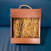 Сет Addwood из древесины ольхи для трех бутылок "Бургонь"