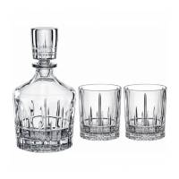 Набор из штофа и 2 бокала виски Spiegelau Ideal Bar Perfect