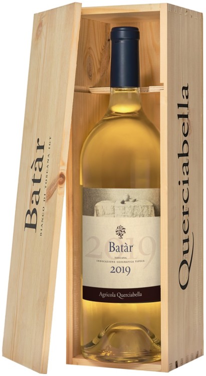 Итальянское вино Batar в деревянном футляре белое сухое