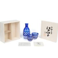 Набор для саке TAJIMA GLASS Тама Ярай 200 мл и 2 по 60 мл