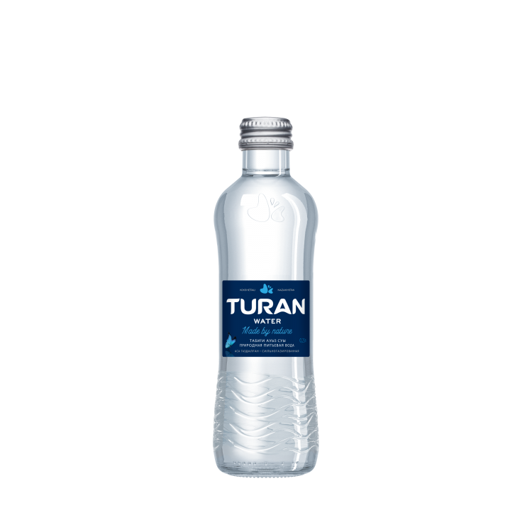 Вода минеральная Тuran газированная (стекло) 0.25л