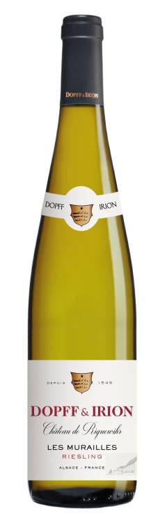 Французское вино Riesling Les Murailles Domaines du Chateu de Riquewihr белое полусухое