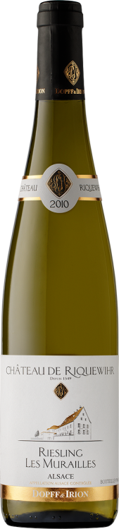 Французское вино Riesling Les Murailles Domaines du Chateu de Riquewihr белое полусухое