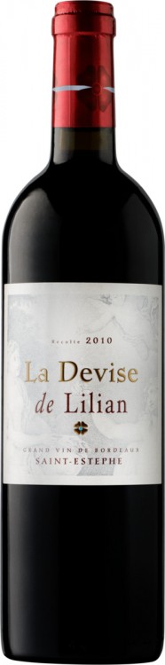 Французское вино La Devise de Lilian красное сухое