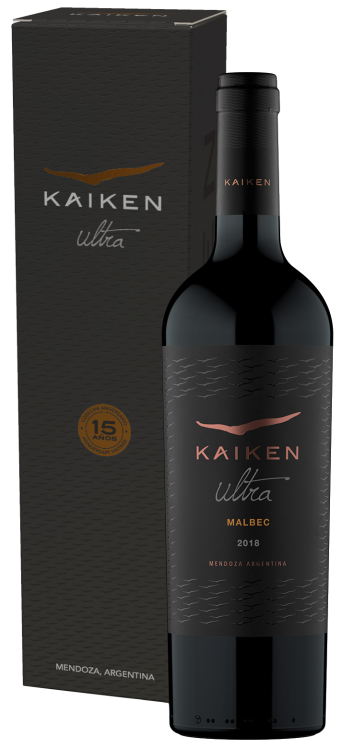 Аргентинское вино Kaiken Ultra Malbec в подарочной упаковке красное сухое