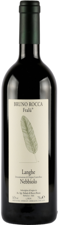 Итальянское вино Bruno Rocca Langhe Nebbiolo Fralu красное сухое